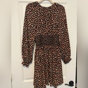 Kate spade leopard dot dress